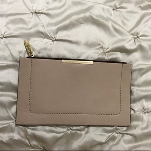 BCBGMAXAZRIA Double Layer - Faux Leather Clutch
